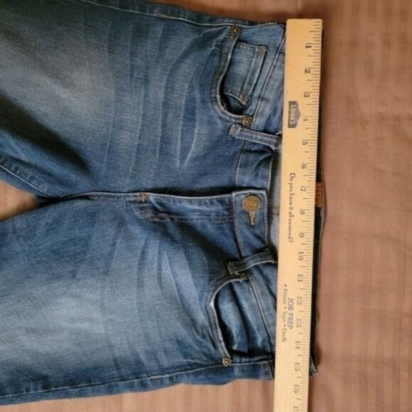 KUT FROM THE KLOTH Womens Denim Blue Jeans Skinny Frayed Hem Sz 10 KP701… - Picture 7 of 14